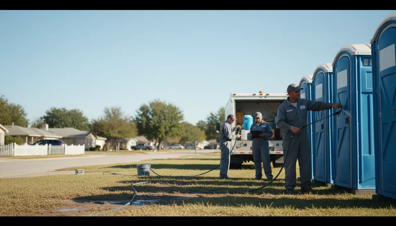 Long-Term Portable Toilet Rental in Mount Pleasant, TN near me